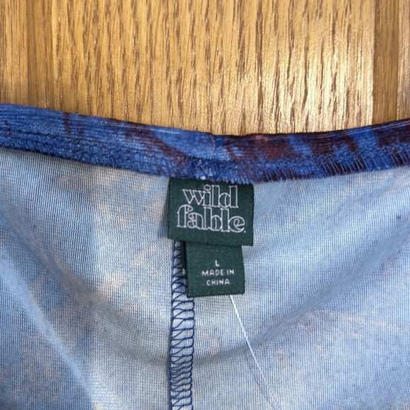 Blue Swirl Long Sleeve Velvet Bodycon Dress with adjustable ruching on f… - Picture 6 of 11